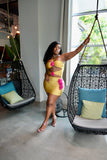 TROPICAL BLOOM SWIM SET SHIPS 8/29-9/1
